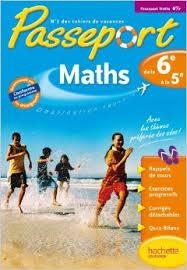 PASSEPORT MATHS 6E - 5E | 9782011603531