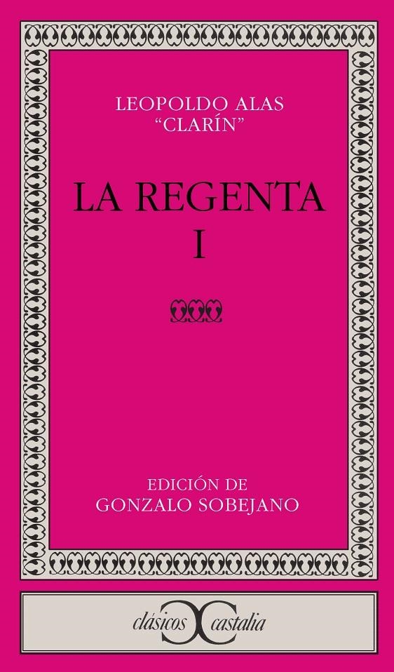 LA REGENTA, I | 9788470393846 | ALAS CLARÍN, LEOPOLDO