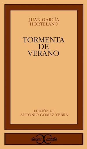 TORMENTA DE VERANO | 9788470395444 | GARCÍA HORTELANO, JUAN
