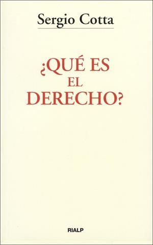 ¿QUÉ ES EL DERECHO? | 9788432130151 | COTTA, SERGIO