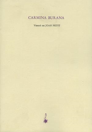 CARMINA BURANA | 9788477270393 | ANÓNIMO