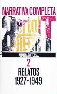 NARRATIVA COMPLETA, 2 | 9788420604008 | BRECHT, BERTOLT
