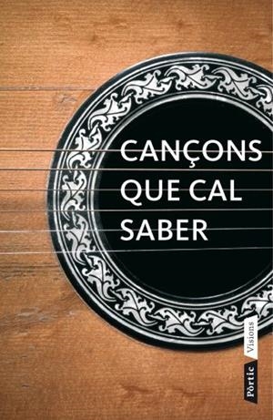 CANÇONS QUE CAL SABER | 9788498090833 | DIVERSOS AUTORS