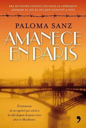 AMANECE EN PARÍS | 9788484608929 | PALOMA SANZ