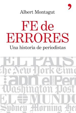 FE DE ERRORES | 9788484607632 | ALBERT MONTAGUT