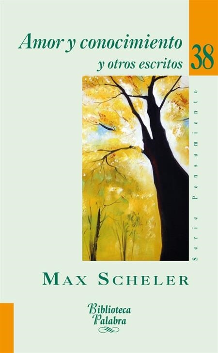 AMOR Y CONOCIMIENTO | 9788498403503 | SCHELER, MAX
