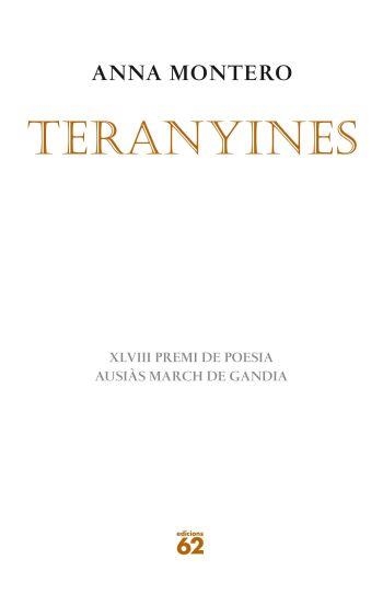 TERANYINES | 9788429767285 | ANNA MONTERO