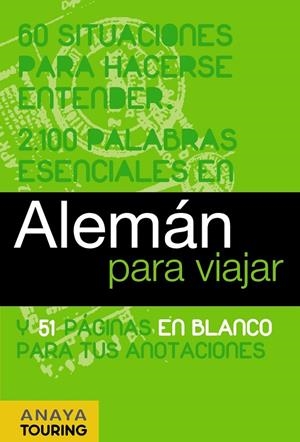 ALEMÁN PARA VIAJAR | 9788497768740 | CALVO, GABRIEL/TZSCHASCHEL, SABINE/MEYER-DÖHNE, LORE
