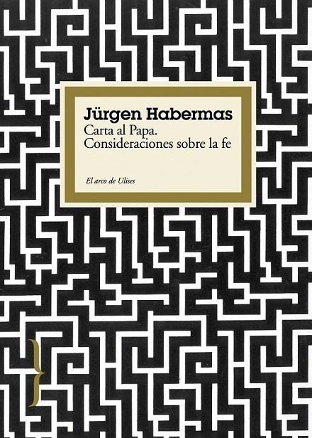 CARTA AL PAPA | 9788449322693 | JÜRGEN HABERMAS