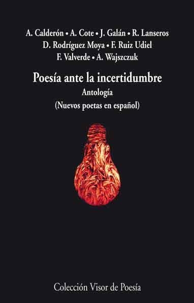 POESÍA ANTE LA INCERTIDUMBRE | 9788498957853 | VARIOS AUTORES