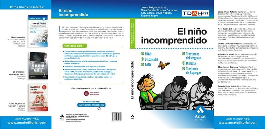 EL NIÑO INCOMPRENDIDO | 9788497353557 | CARMONA FERNÁNDEZ, CRISTINA/BUISÁN CABOT, NEUS/GARCÍA NONELL, KATY/NOGUER CARMONA, SILVIA/RIGAU RATE
