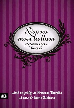 QUE NO MORI LA LLUM | 9788492552818