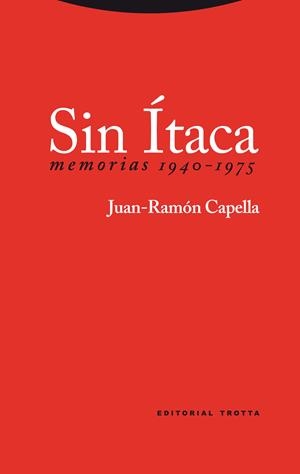 SIN ÍTACA | 9788498791969 | CAPELLA, JUAN-RAMÓN