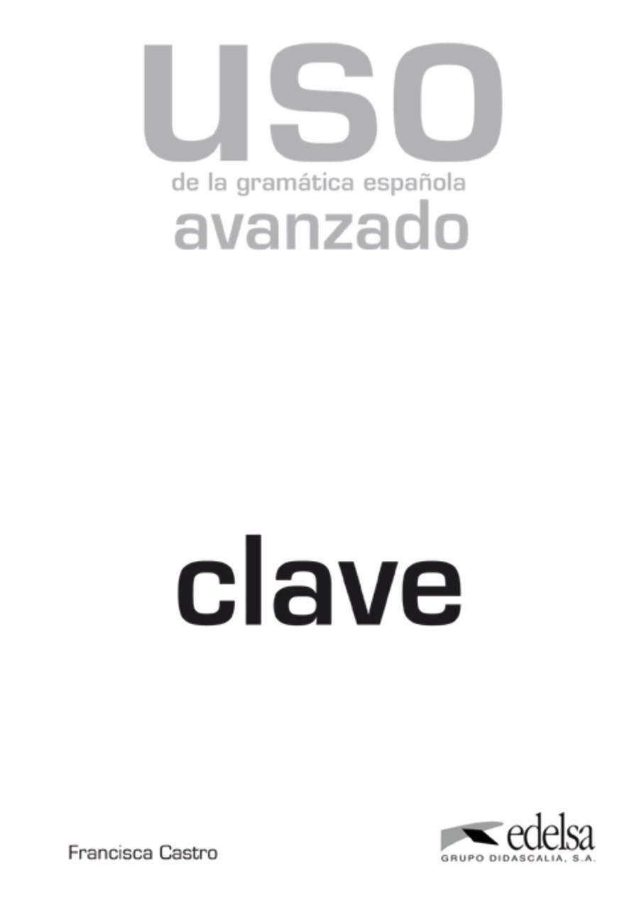 USO AVANZADO CLAVE | 9788477117155 | CASTRO