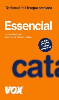 DICCIONARI ESSENCIAL DE LLENGUA CATALANA | 9788483329580