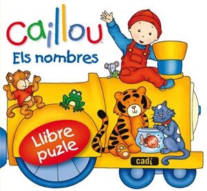 CAILLOU. ELS NOMBRES. LLIBRE PUZLE | 9788447460618 | CHOUETTE PUBLISHING