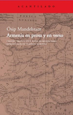 ARMENIA EN PROSA Y VERSO | 9788415277361 | MANDELSTAM, ÓSIP