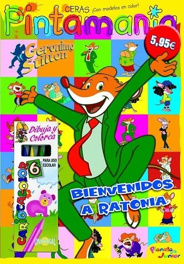 GERONIMO STILTON. PINTAMANÍA CERAS | 9788408098829 | GERONIMO STILTON