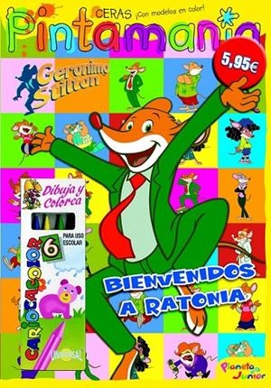 GERONIMO STILTON. PINTAMANÍA CERAS | 9788408098829 | GERONIMO STILTON