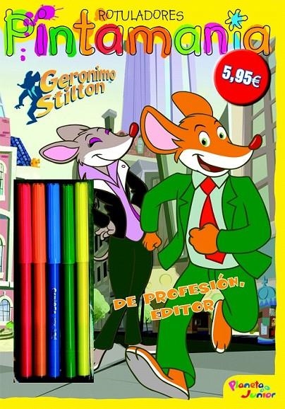 GERONIMO STILTON. PINTAMANÍA ROTULADORES | 9788408098812 | GERONIMO STILTON