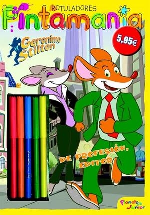 GERONIMO STILTON. PINTAMANÍA ROTULADORES | 9788408098812 | GERONIMO STILTON
