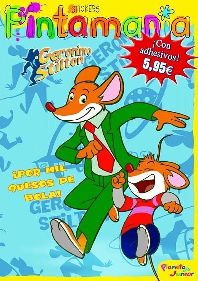 GERONIMO STILTON. PINTAMANÍA STICKERS | 9788408097815 | GERONIMO STILTON