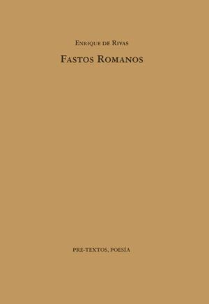 FASTOS ROMANOS | 9788481910148 | DE RIVAS, ENRIQUE