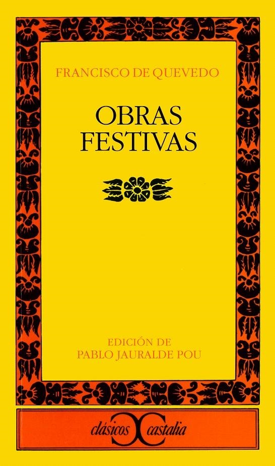 OBRAS FESTIVAS | 9788470393822 | QUEVEDO, FRANCISCO DE