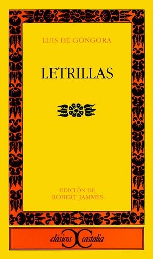 LETRILLAS | 9788470393594 | GÓNGORA Y ARGOTE, LUIS DE