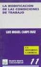 LA MODIFICACIÓN DE LAS CONDICIONES DE TRABAJO. | 9788480021654 | LUIS MIGUEL CAMPS RUIZ