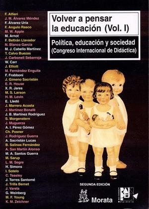 VOLVER A PENSAR LA EDUCACIÓN VOL. I | 9788471124036 | VARIOS AUTORES