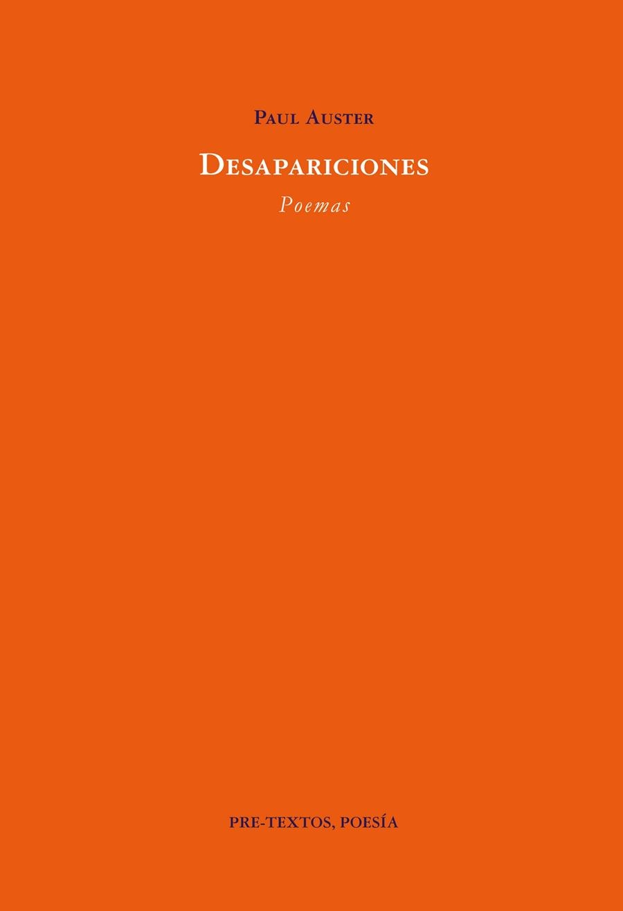 DESAPARICIONES | 9788481910858 | AUSTER, PAUL
