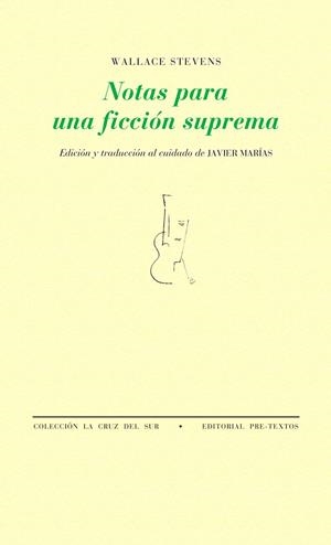 NOTAS PARA UNA FICCIÓN SUPREMA | 9788481910995 | STEVENS, WALLACE