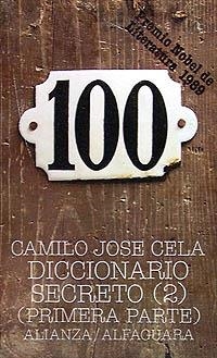 DICCIONARIO SECRETO, 2 | 9788420615059 | CELA, CAMILO JOSÉ