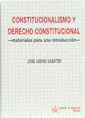 CONSTITUCIONALISMO Y DERECHO CONSTITUCIONAL | 9788480023610 | JOSÉ ASENSI SABATER