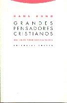 GRANDES PENSADORES CRISTIANOS | 9788481640809 | KÜNG, HANS