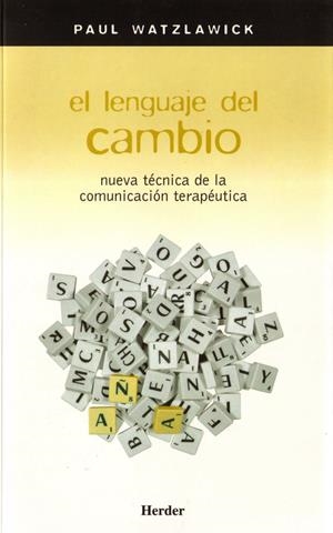 EL LENGUAJE DEL CAMBIO | 9788425411229 | WATZLAWICK, PAUL