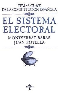 EL SISTEMA ELECTORAL | 9788430929160 | BOTELLA AUSINA, JUAN/BARAS GÓMEZ, MONTSERRAT