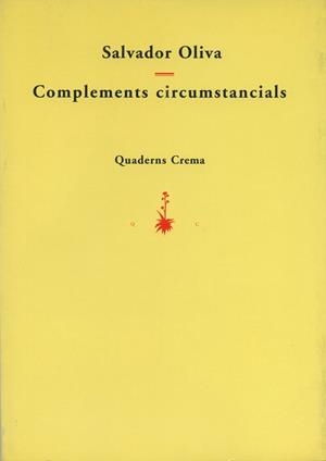 COMPLEMENTS CIRCUMSTANCIALS | 9788477272465 | OLIVA, SALVADOR