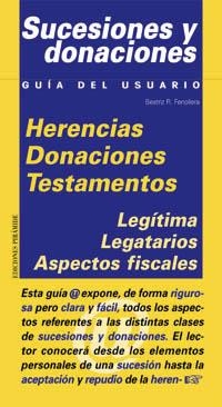 SUCESIONES Y DONACIONES | 9788436812350 | FENOLLERA, BEATRIZ