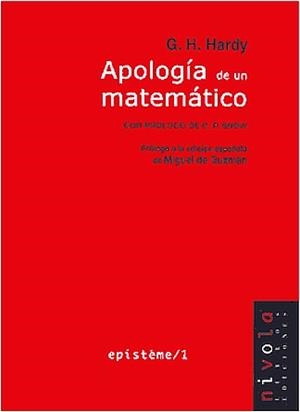 APOLOGÍA DE UN MATEMÁTICO | 9788493071905 | HARDY, GODFREY HAROLD