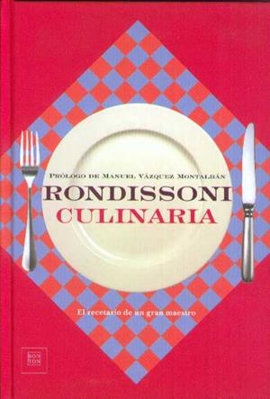 CULINARIA | 9788493051624 | RONDISSONI, JOSÉ