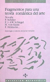 FRAGMENTOS PARA UNA TEORÍA ROMÁNTICA DEL ARTE | 9788430913886 | NOVALIS, F./KLEIST, H. VON/SCHILLER, F./SCHLEGEL, A. W./HÖLDERLIN, FRIEDRICH