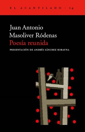 POESÍA REUNIDA | 9788495359032 | MASOLIVER RÓDENAS, JUAN ANTONIO