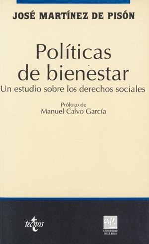 POLÍTICAS DE BIENESTAR | 9788430932818 | MARTÍNEZ DE PISÓN CAVERO, JOSÉ