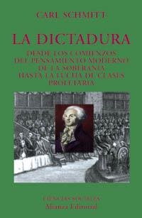LA DICTADURA | 9788420629278 | SCHMITT, CARL
