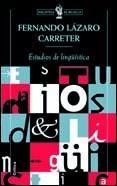ESTUDIOS DE LINGÜÍSTICA | 9788484321163 | FERNANDO LÁZARO CARRETER