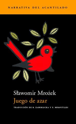 JUEGO DE AZAR | 9788495359339 | MROZEK, SLAWOMIR