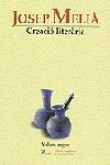 CREACIÓ LITERÀRIA. | 9788484372981 | JOSEP MELIÀ