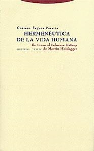 HERMENÉUTICA DE LA VIDA HUMANA | 9788481645507 | SEGURA PERAITA, CARMEN